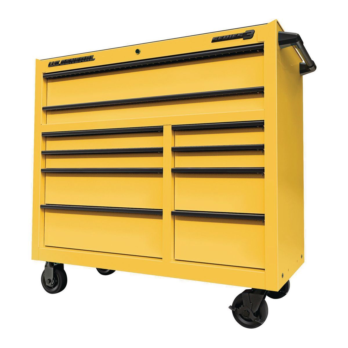 42 in. x 22 in. Roll Cab, Series 3, Yellow