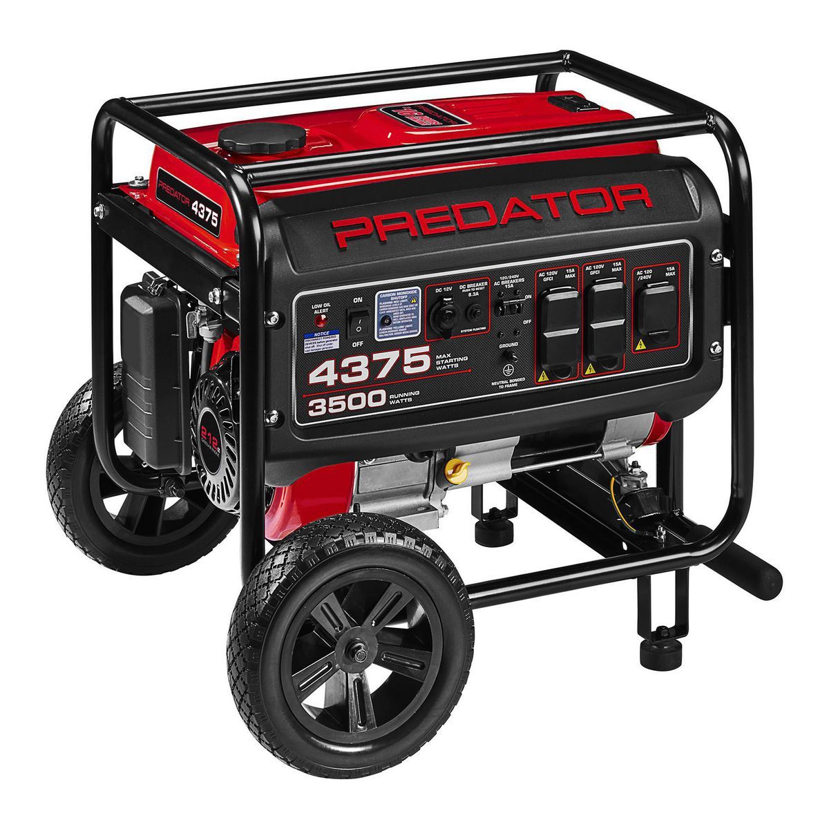 4375 Watt Gas Powered Portable Generator with CO SECURE™  Technology, CARB