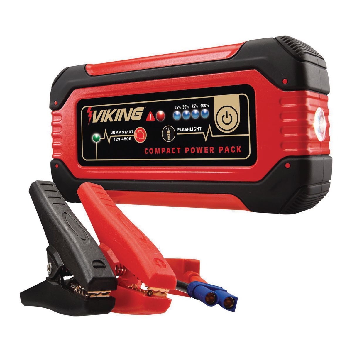 450 Peak Amp Portable Lithium Ion Jump Starter and Power Pack