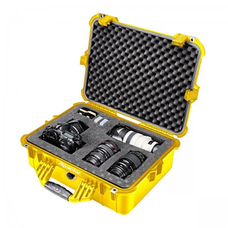 4800 Weatherproof Protective Case, X-Large, Yellow | Apache 