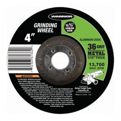 4 in. 36 Grit Metal Grinding Wheel