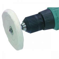 4 in. Buffing Wheel with 1/4 In Shank