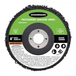 4 in. Polycarbide Abrasive Wheel