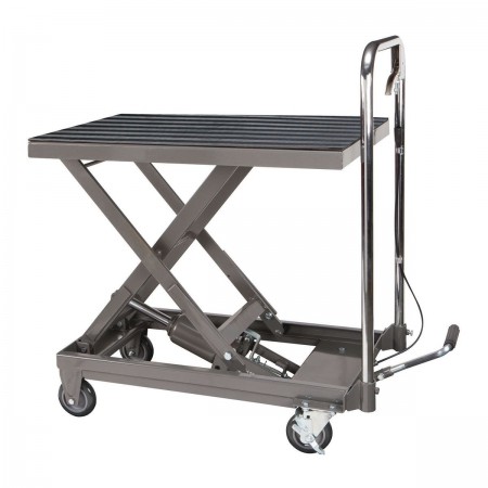 500 lbs.  Capacity Hydraulic Table Cart