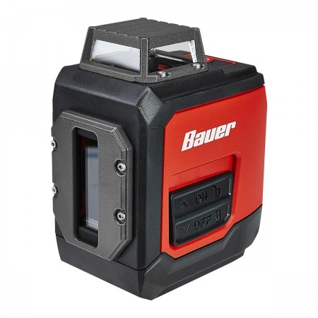 50 Ft. Self-Leveling 360° Horizontal Cross Line Laser Level