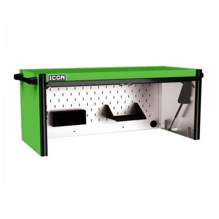 56 in. Professional Work Center Hutch, Green