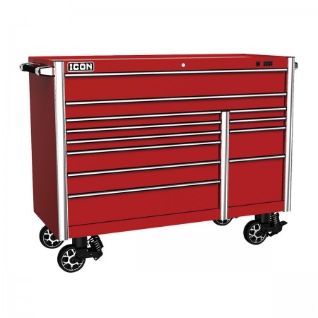 56 in. x 25 in. Professional Roll Cab, Red