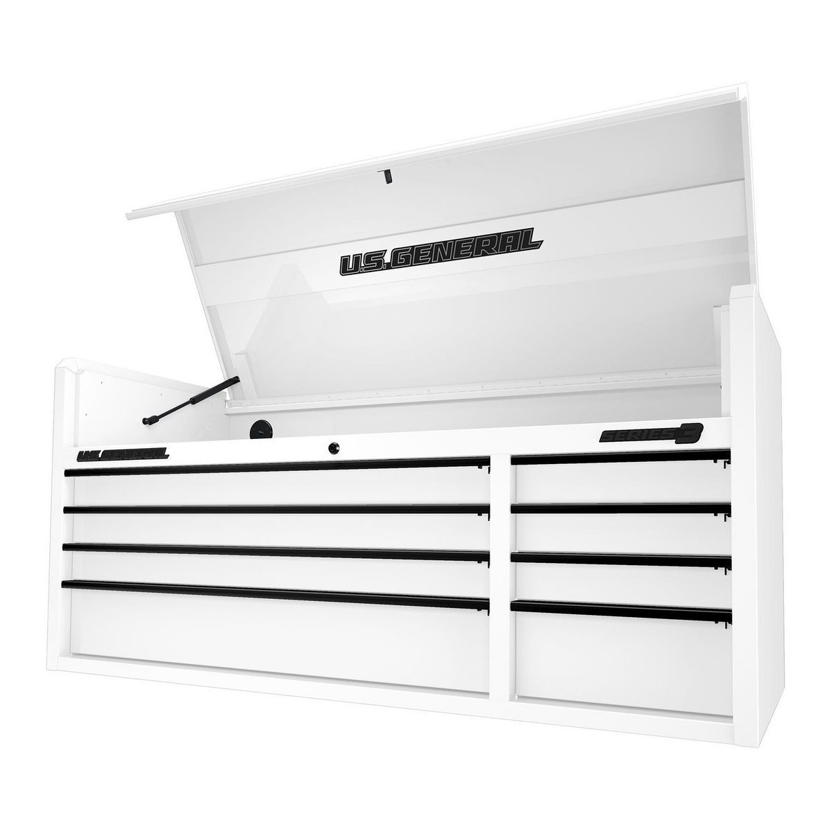 56 in. x 22 in. Top Chest, Series 3, White