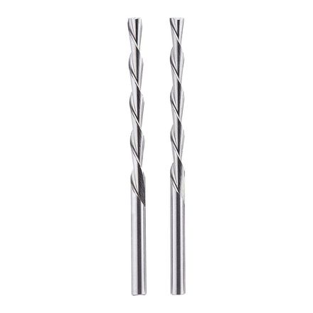 1/8 in. M2 High-Speed Steel Spiral Cut-Out Bits, 2-Pack