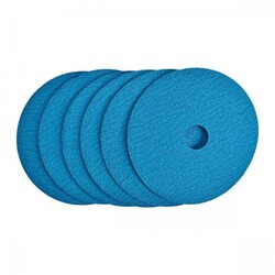 5 in. 80 Grit Resin Fiber Sanding Discs 5 Pk.