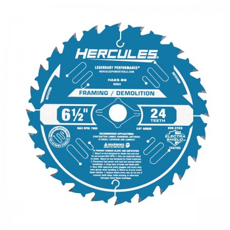 6-1/2 in. 24T Framing Circular Saw Blade