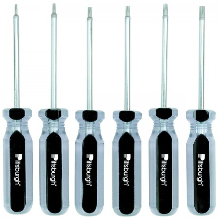 6 Pc Star Bit Screwdriver Set