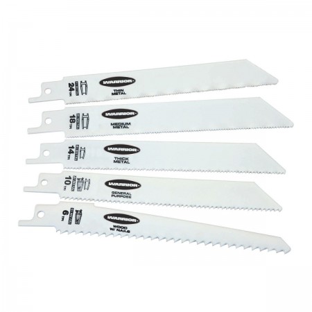 6 in. General Purpose Bi-Metal Reciprocating Saw Blade, 5 Pk.