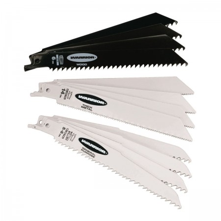 6 in. General Purpose Bi-Metal Reciprocating Saw Blade Set, 12 Pk.