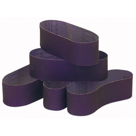 6 in. x 48 in. 80 Grit Sanding Belt, 5 Pk.