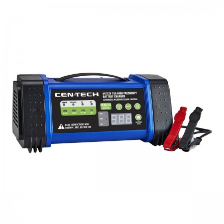 6v/12v 15 Amp High Frequency Battery Charger