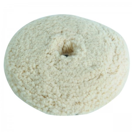 7-1/2 In Wool Buffing Pad