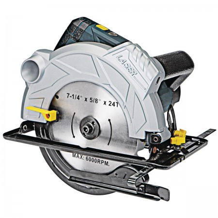 7-1/4 in. 12 Amp Circular Saw with Laser Guide System
