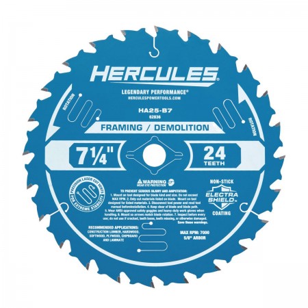 7-1/4 in. 24T  Circular Saw Blade