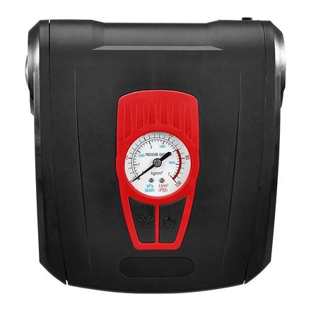 12V Portable Tire Inflator with LED Light