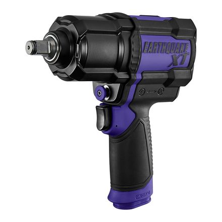 1/2 in. Composite Air Impact Wrench, Twin Hammer, 1200 ft-lbs, Purple