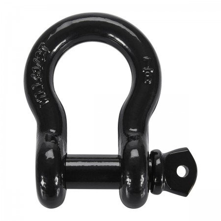 7/8 in.  D-Ring Shackle, Black