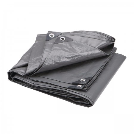 7 ft. 4 in. x 9 ft. 6 in. Silver/Heavy Duty Reflective All Purpose/Weather Resistant Tarp