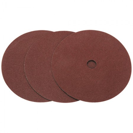 7 in. 80 Grit Resin Fiber Sanding Discs 3 Pk.