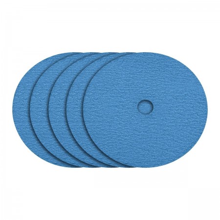 7 in. 60 Grit Resin Fiber Sanding Discs 5 Pk.