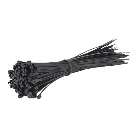 8 in.  Black Cable Ties 100 Pk.