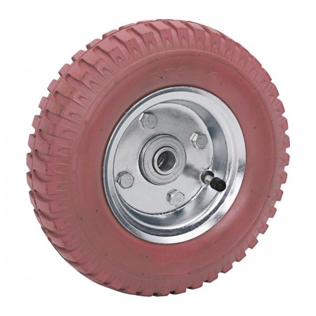 8 in. Non-Marring Rubber Tire with Steel Hub