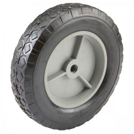 8 in. Solid Rubber Tire with PVC Hub