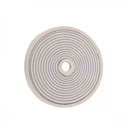 8 in. Spiral Cotton Buffing Wheel