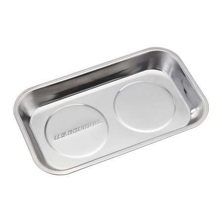 9-1/2 in.  x 5-1/2 in.  Magnetic Stainless Steel Parts Tray