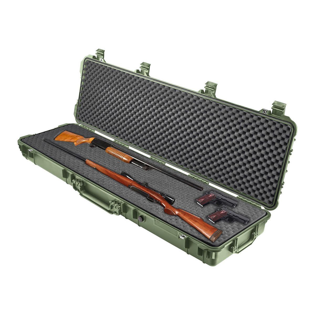 9800 Weatherproof Protective Rifle Case, Long, Green
