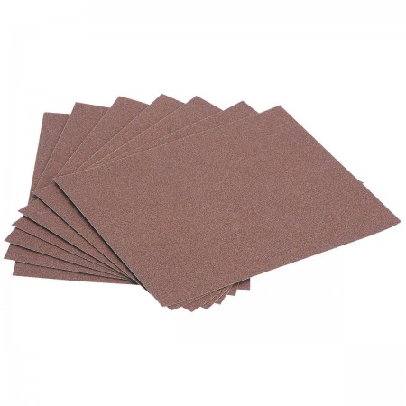 9 in. x 11 in. 100 Grit Garnet Sanding Sheets 7 Pk.