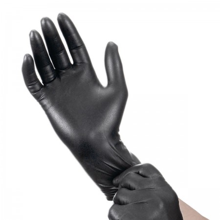 9 mil Nitrile Powder-Free Gloves Medium, 50 Pc.