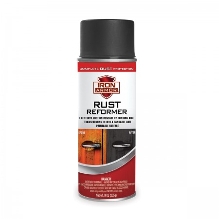 9 oz. Black Rust Reformer Spray Paint