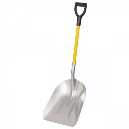 Aluminum Scoop Shovel with D-Handle
