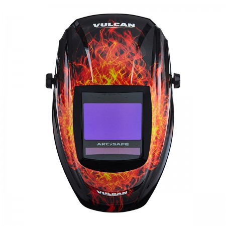 ArcSafe™ Auto Darkening Welding Helmet with Flame Design