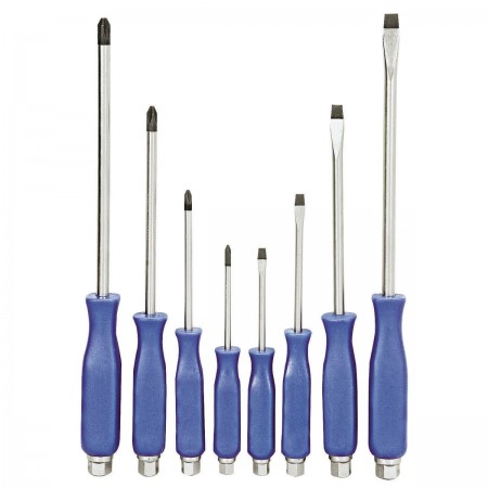 Bolstered Screwdriver Set, 8 Pc.