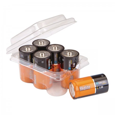 C Alkaline Batteries, 6 Pk.