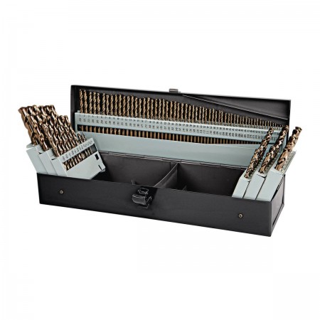 Cobalt Drill Bit Set, 115 Pc.