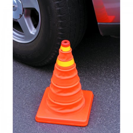 Collapsible Reflective Emergency Cone