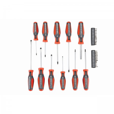 Comfort Grip Screwdriver Set, 33 Pc.