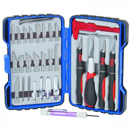 Deluxe Hobby Knife Set, 33 Pc.