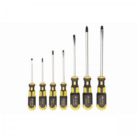 Double Grip Screwdriver Set, 7 Pc.