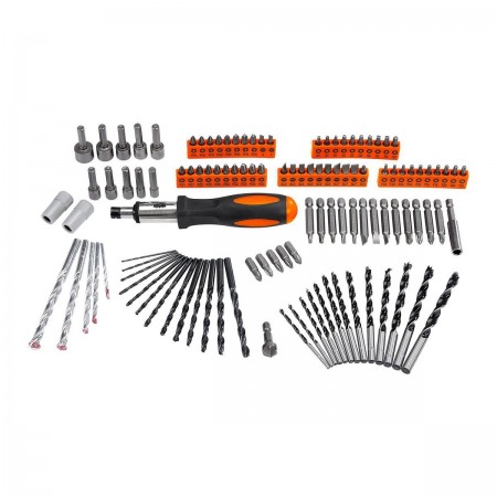 Drill / Driver Bit Set, 114 Pc.