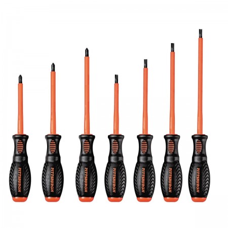 Electrician's Screwdriver Set, 7 Pc.