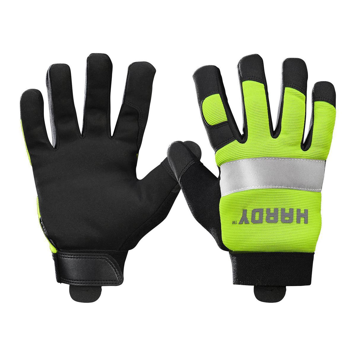 High-Visibility Performance Work Gloves, Large
